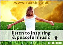 listen to inspiring music from www.soaking.net